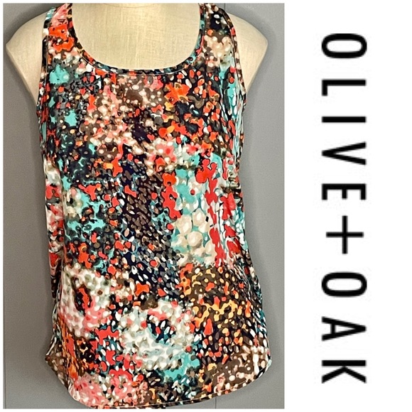 Olive & Oak colorful tank top - Picture 1 of 4